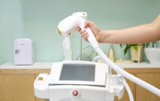 Laser hair removal machine
